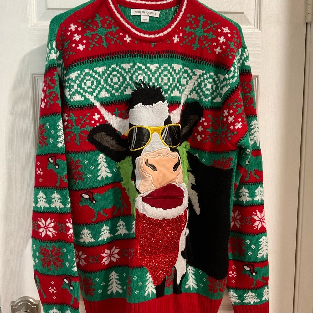 Men’s Christmas Sweater Size Large